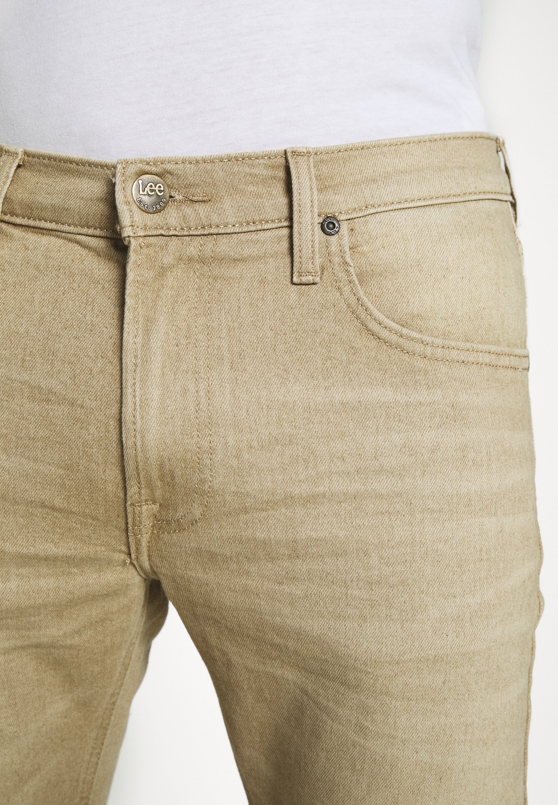 Lee LUKE - Slim fit jeans - faded beige/Gekleurd denim - Zalando.nl