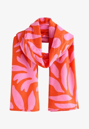 Next, LIGHTWEIGHT - Sall - pink orange abstract print