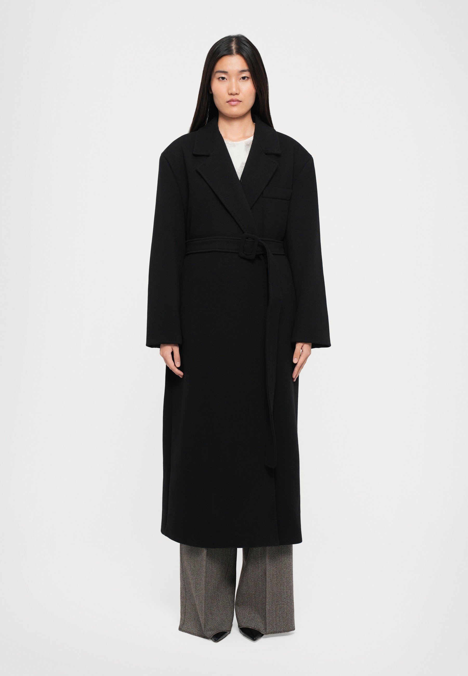 ジャケット・アウター Herilpto Classic Open Sleeve Dress Coat Herilpto Classic Open Sleeve Dress Coat