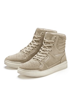 Sneakers hoog - beige