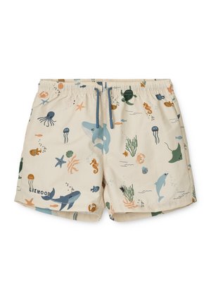 AIDEN PRINTED BOARD SHORTS - Plavecké šortky - sandy