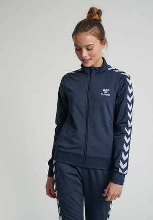 Hummel NELLY ZIP JACKET - Træningsjakke - blue nights