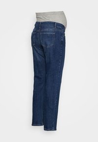 MAMALICIOUS MLDEX DAD FIT - Calças de ganga de corte relaxado - medium blue denim