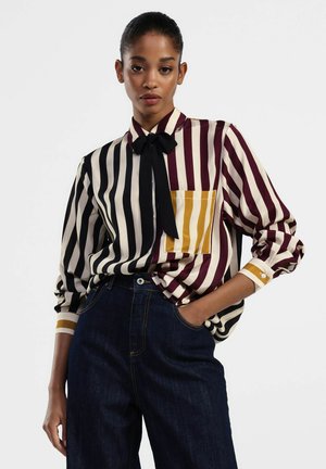 A RIGHE - Camicia - multicolor
