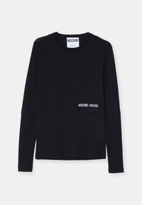 Langærmet T-shirt - fantasia nero