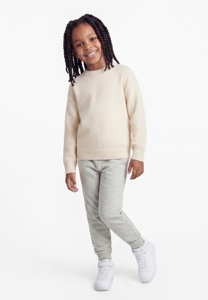 Friboo UNISEX 3 PACK - Pantaloni de trening - mottled light grey/blue grey/black