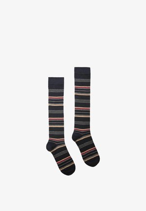 Nice Things, WOMEN - Knee high socks - black