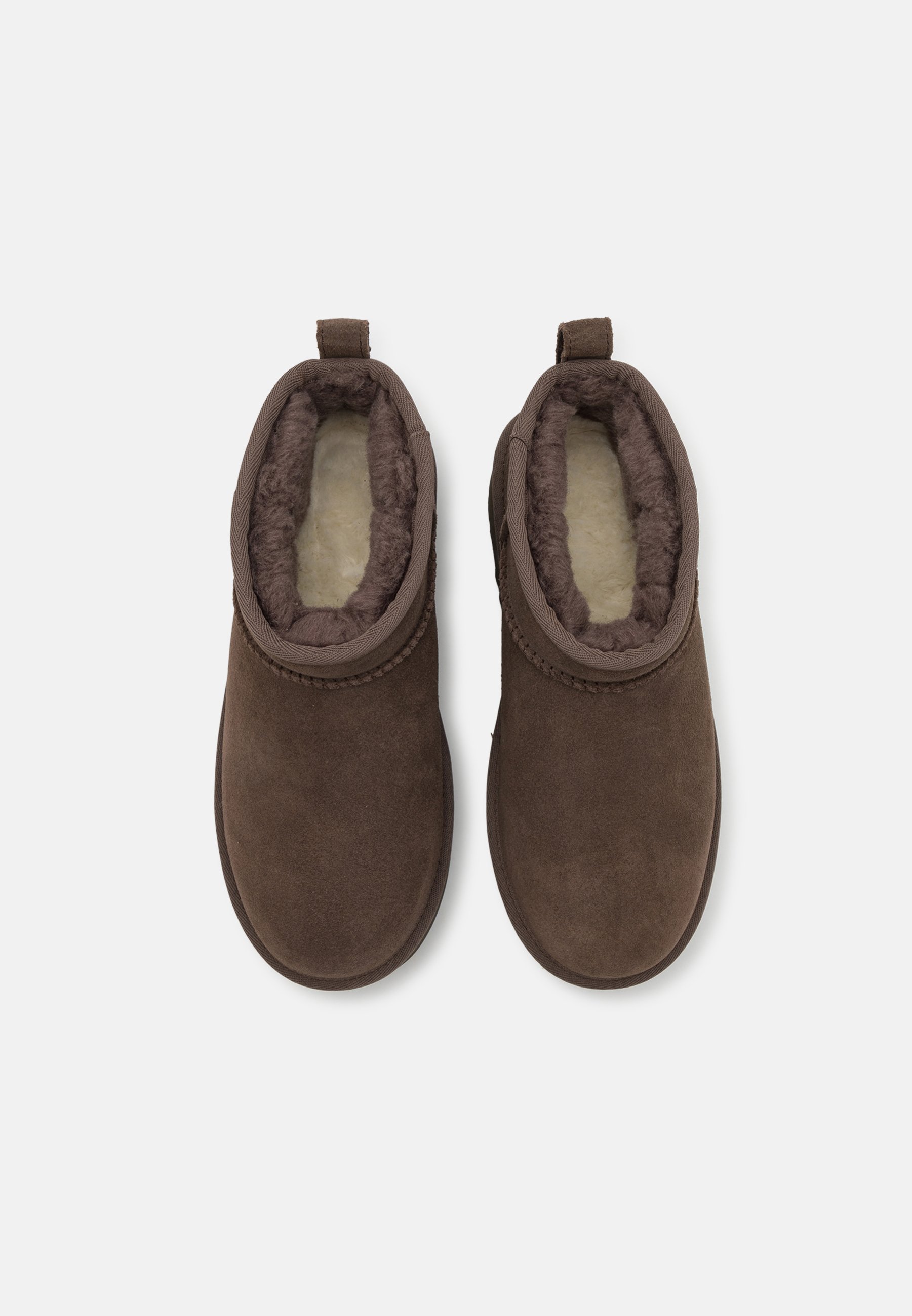 UGG CLASSIC ULTRA MINI UNISEX - Stiefelette - dark brown
