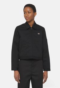 Dickies - LINED EISENHOWER CROP W REC - Veste mi-saison - black Image miniature 1