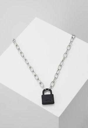 LOCKDOWN LINK CHAIN NECKLACE - Ketting - black