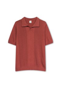 KALO UNISEX - Bluză polo - garnet