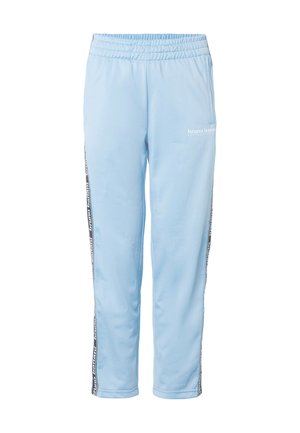 Bruno Banani TAPE LOGO PRINT TRACKPANTS UNISEX  - Træningsbukser - turquoise