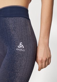 ODLO BOTTOM LONG PERFORMANCE WARM - Langunderbukse - gray ridge