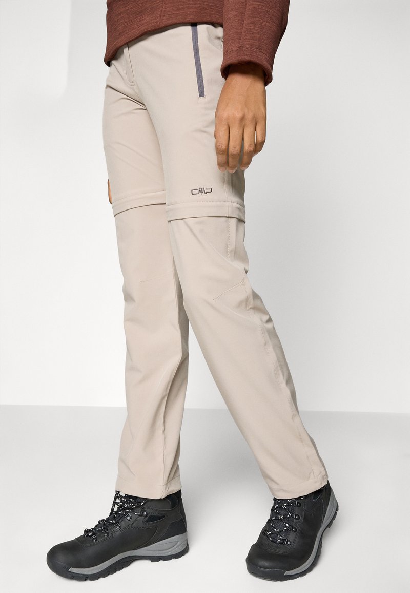Pantalon Zip Off Femme CMP - Fonction Dry Anthracite - Convertible Randonnée