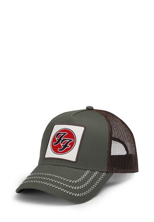 TRUCKER FOO FIGHTERS - Cap - olive/brown
