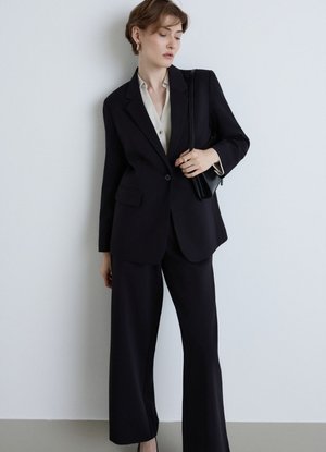 Calliope, GIACCA TINTA UNITA - Blazer - ultrablack