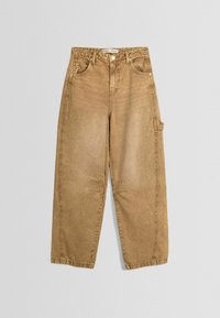 Bershka Vaqueros boyfriend - camel