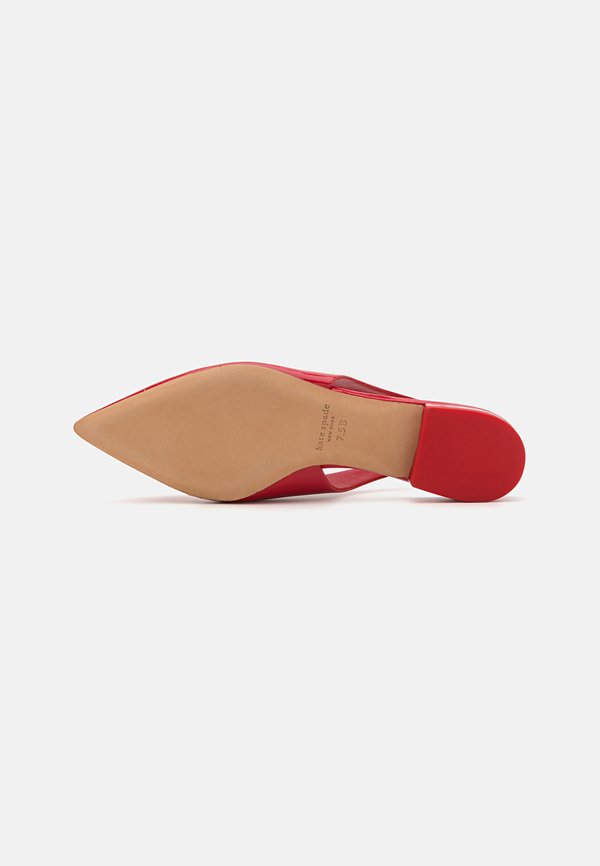 PERFECT PAIR HEART SLINGBACK FLAT - Slingback ballet pumps - cherry rouge3