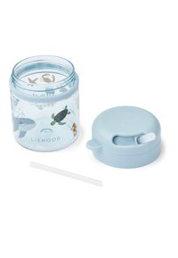 Liewood PAVIA STRAW CUP UNISEX - Buteliukas kūdikiams - sea creature/sandy