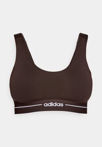 Q1 HYG LS - Reggiseno sportivo con sostegno medio - aurora coffee