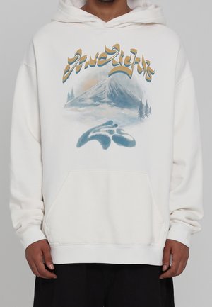 Hættetrøje - off-white