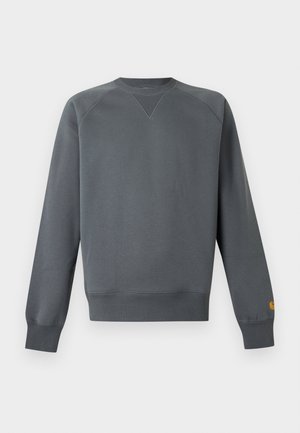Carhartt WIP, CHASE - Sweatshirt - grey/gold-coloured