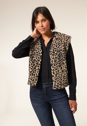 Miss Etam TILDA GILET  - Bodywarmer - multi dark neutral