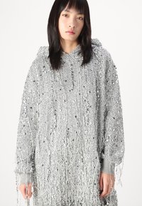 Elisabetta Franchi WOMENS DRESS - Koktailové šaty/večierkové šaty - silver/grigio