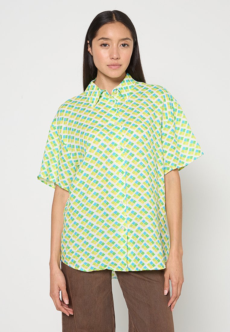 American vintage Overhemdblouse meerkleurig American vintage Overhemdblouse meerkleurig