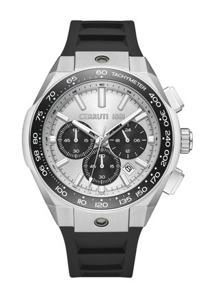 RUSCELLO - Chronograph watch - black and silver coloured