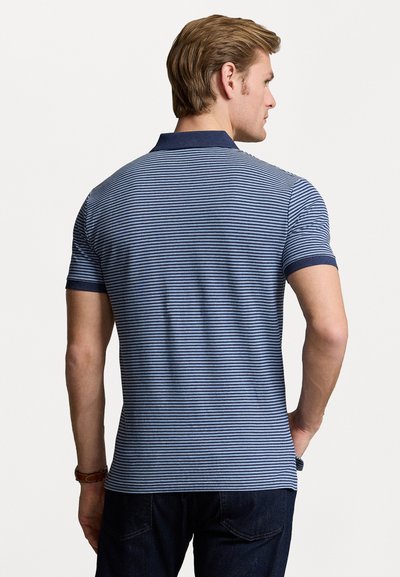 Polo Ralph Lauren CUSTOM SLIM FIT STRETCH MESH POLO SHIRT - Polokošeľa - spring navy