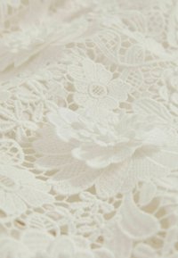 Reiss REISS MELODY GUIPURE-LACE MIDI DRESS - Dnevna haljina - ivory