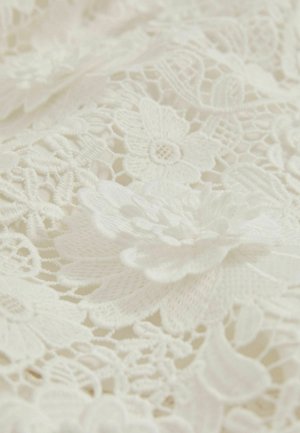 Reiss REISS MELODY GUIPURE-LACE MIDI DRESS - Vapaa-ajan mekko - ivory