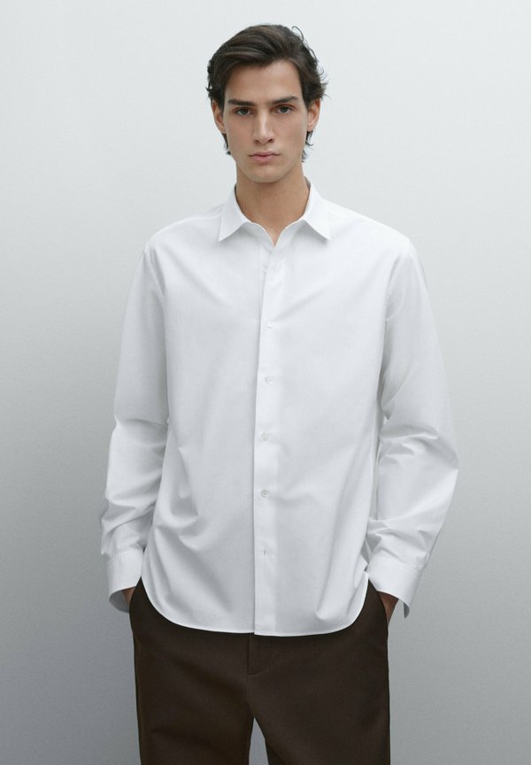 REGULAR FIT MINI CHECK TEXTURE  - Shirt