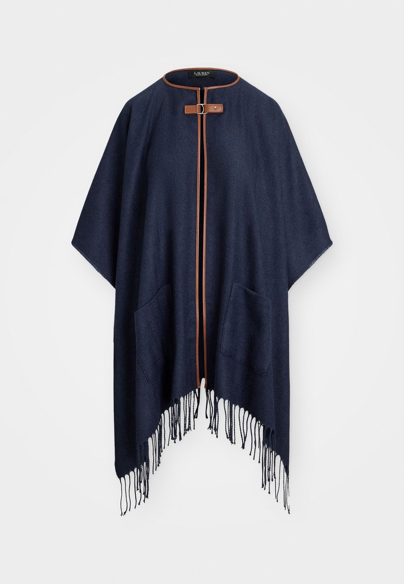 Lauren Ralph Lauren RUANA - Cape - navy/dark blue - Zalando.co.uk