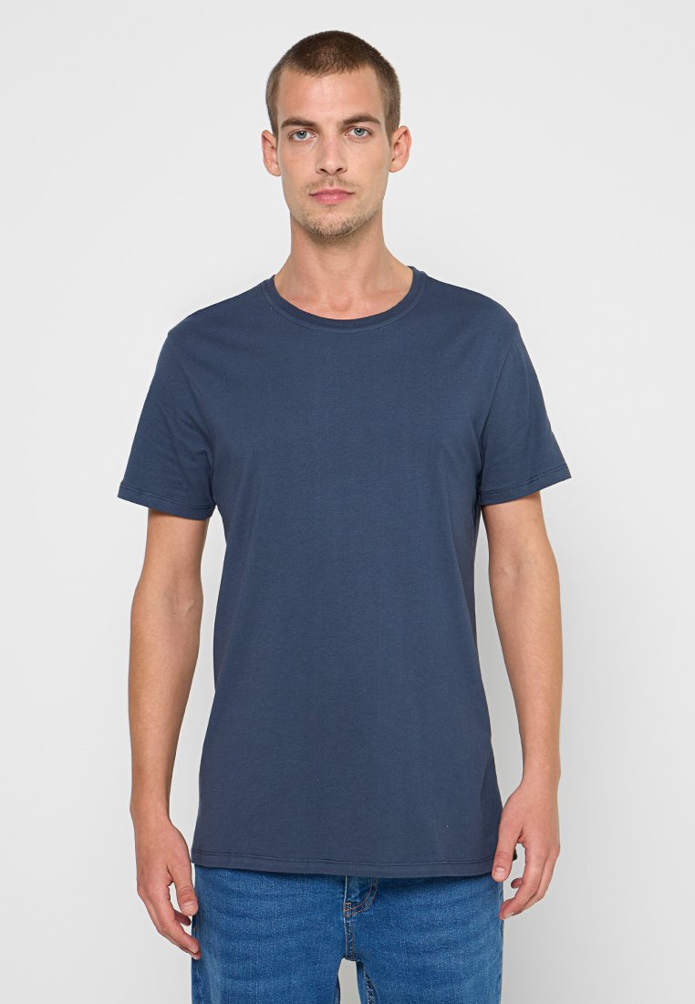 DeFacto T-shirt basic blauw DeFacto T-shirt basic blauw