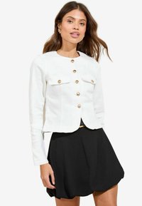 REGULAR FIT  - Giacca di jeans - white