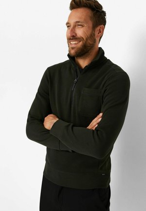BRAX STYLE SAVIO - Strickpullover - dark olive