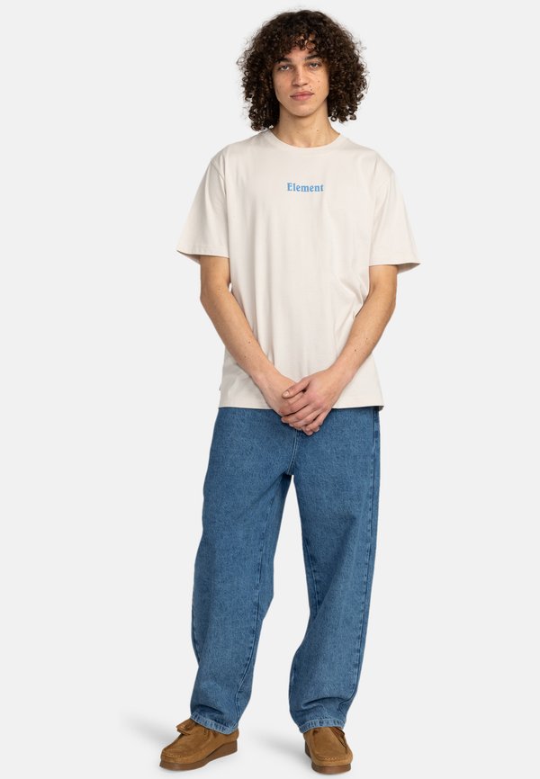 NO RAIN SS - Print T-shirt - oat milk3