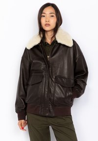 Schott Giacca di pelle - marron