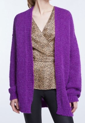Strickjacke - purple