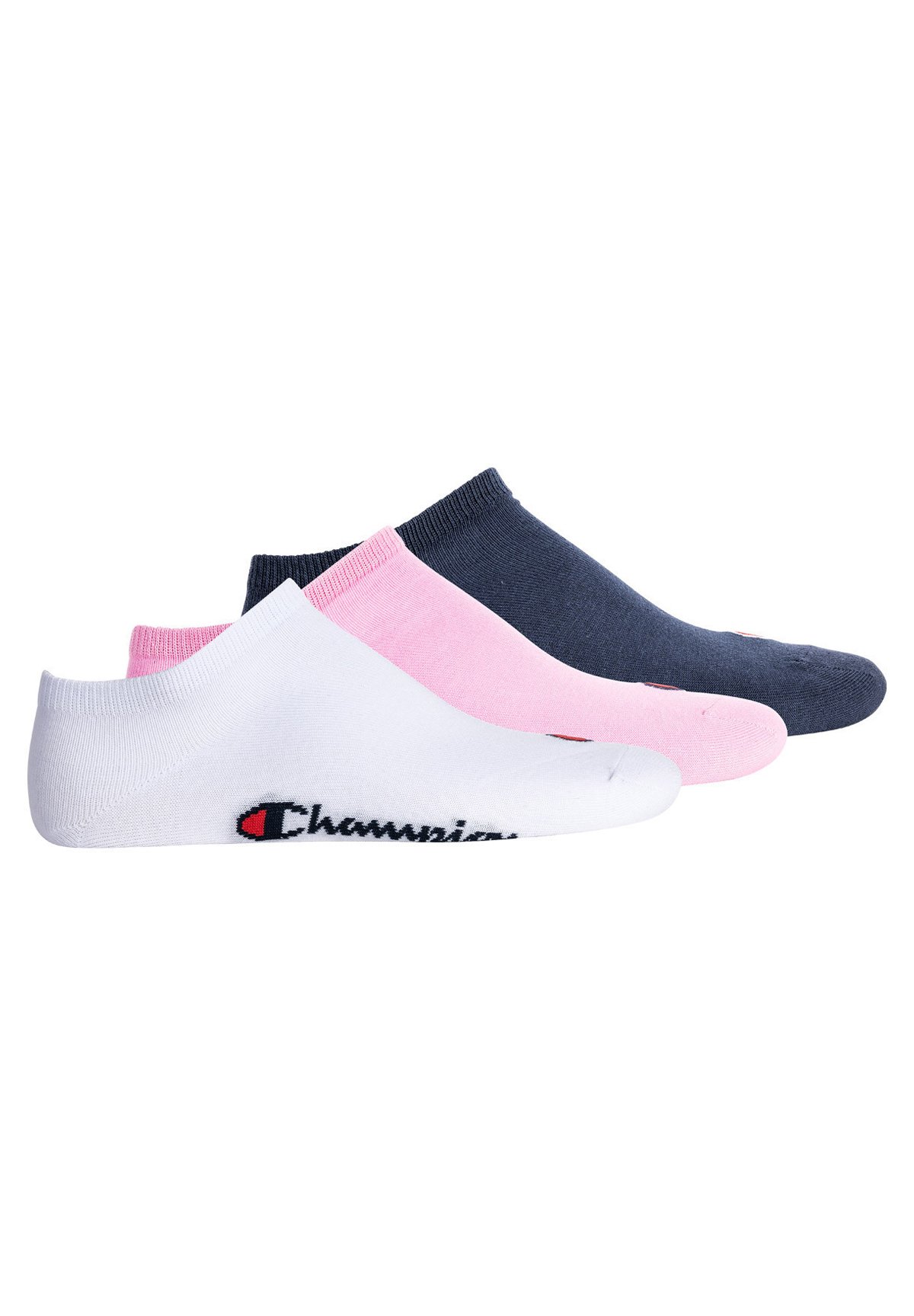 Champion PAAR Chaussettes rosa weiß blau/multicolore