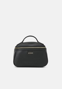 Marc Jacobs The Beauty Bag toilettas van leer • Taupe • de Bijenkorf