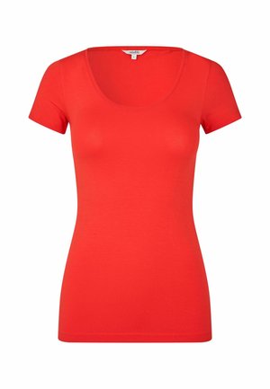 mbyM, SILIANA - T-Shirt basic - hibiscus red