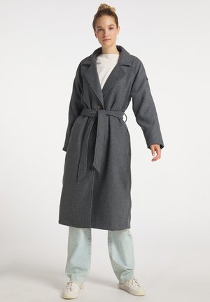 DREIMASTER KEYTI - Cappotto classico - grau melange