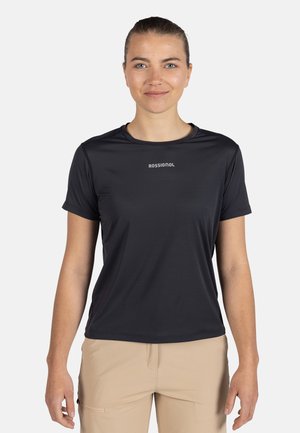 SIDELHORN - Basic T-shirt - black