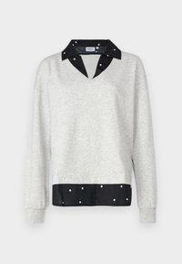 ONLFEEL V NECK  - Mikina - light grey