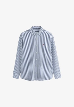 Next, Pluus - white blue