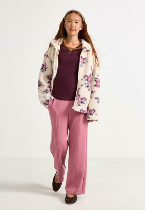Lindex, LINDEX WIDE SWEATPANTS LINDEX - Træningsbukser - dusty pink