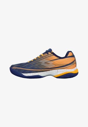 Lotto MIRAGE 300 - Zapatillas de tenis para tierra batida - orange blau weiss